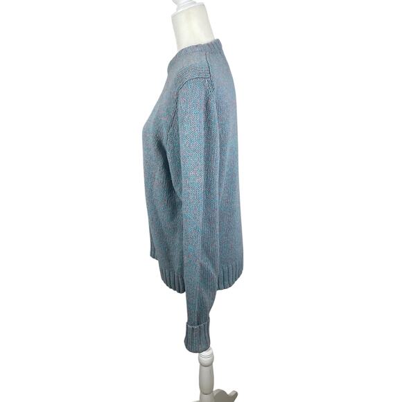 Vintage Woolrich Wool Blend Speckled Pullover Crewneck Sweater Classic Women's M - Picture 6 of 12